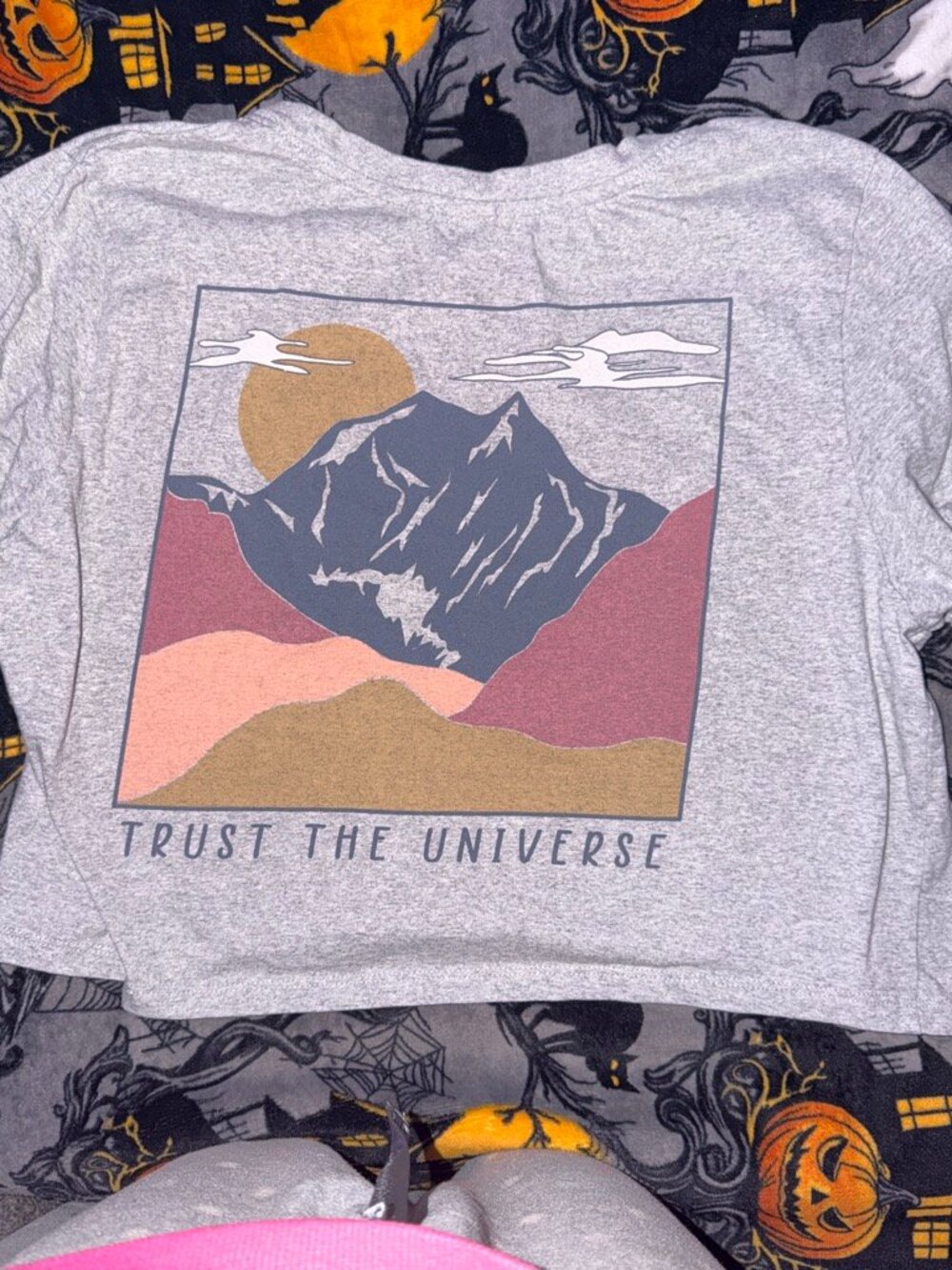 Nature Graphic Crop Top